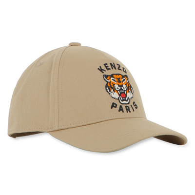 Hook-and-loop leather trainers KARL LAGERFELD KIDS GIRL