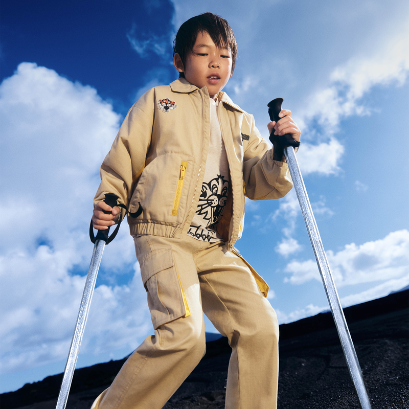 Jaqueta de algod&atilde;o KENZO KIDS 
                        BOY