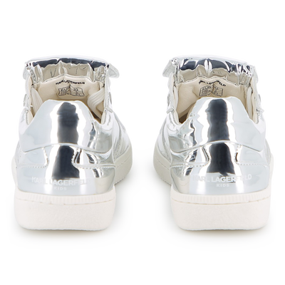 T&eacute;nis com efeito espelho KARL LAGERFELD KIDS GIRL