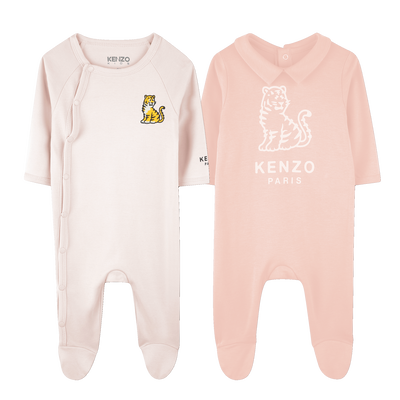 Lote de 2 pijamas de algod&atilde;o KENZO KIDS UNISEX