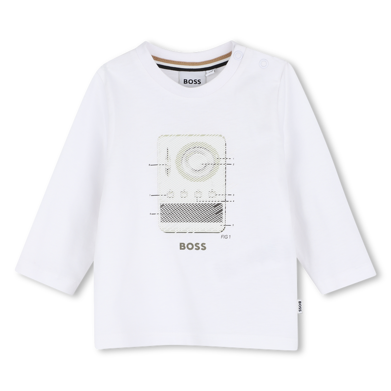Camiseta de manga longa BOSS 
                        BOY