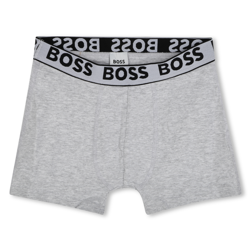 Lote de 5 boxers em algod&atilde;o BOSS 
                        BOY