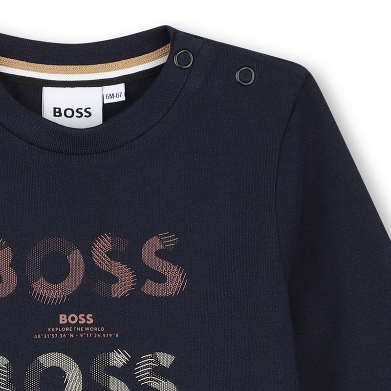 Camiseta de manga longa BOSS 
                        BOY