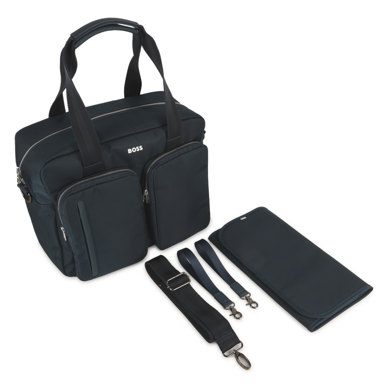 Saco muda-fraldas com fecho BOSS 
                        UNISEX