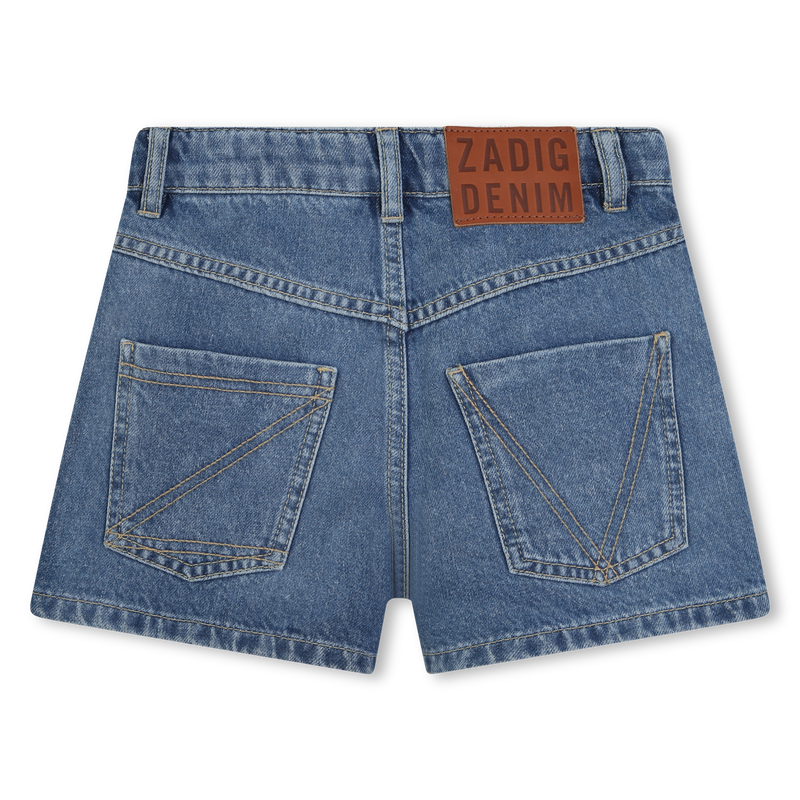 Diamanté Jean Shorts ZADIG & VOLTAIRE 
                    GIRL