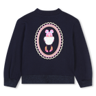 Sweatshirt em molet&atilde;o algod&atilde;o BILLIEBLUSH 
                    GIRL