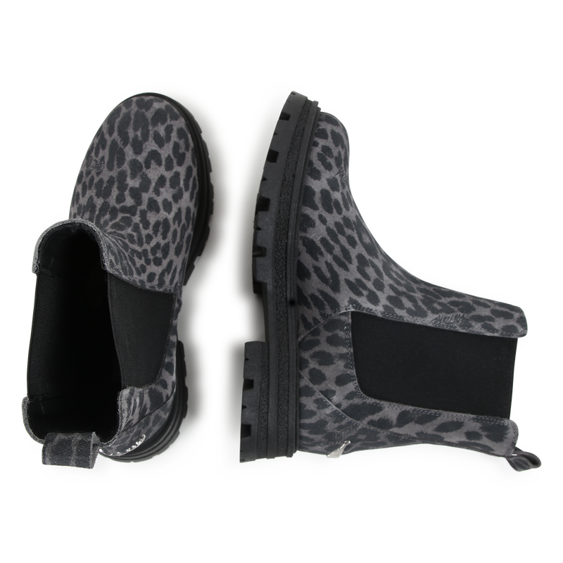 Botins de couro estampados ZADIG & VOLTAIRE 
                        GIRL