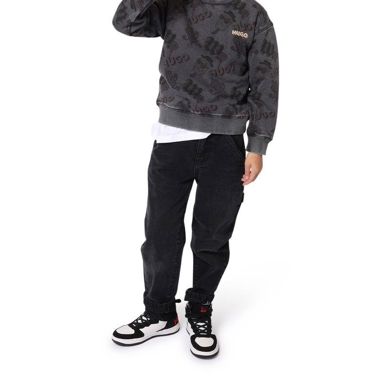 Cal&ccedil;as de ganga de corte largo HUGO 
                        BOY