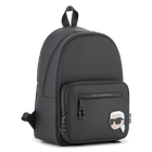Mochila t&ecirc;xtil revestida com efeito de borracha KARL LAGERFELD KIDS 
                    BOY