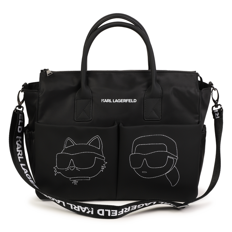 Changing bag with print KARL LAGERFELD KIDS 
                    UNISEX