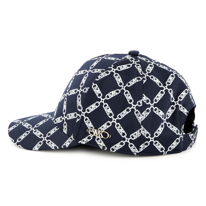 Satin-look patterned cap MICHAEL KORS 
                    GIRL