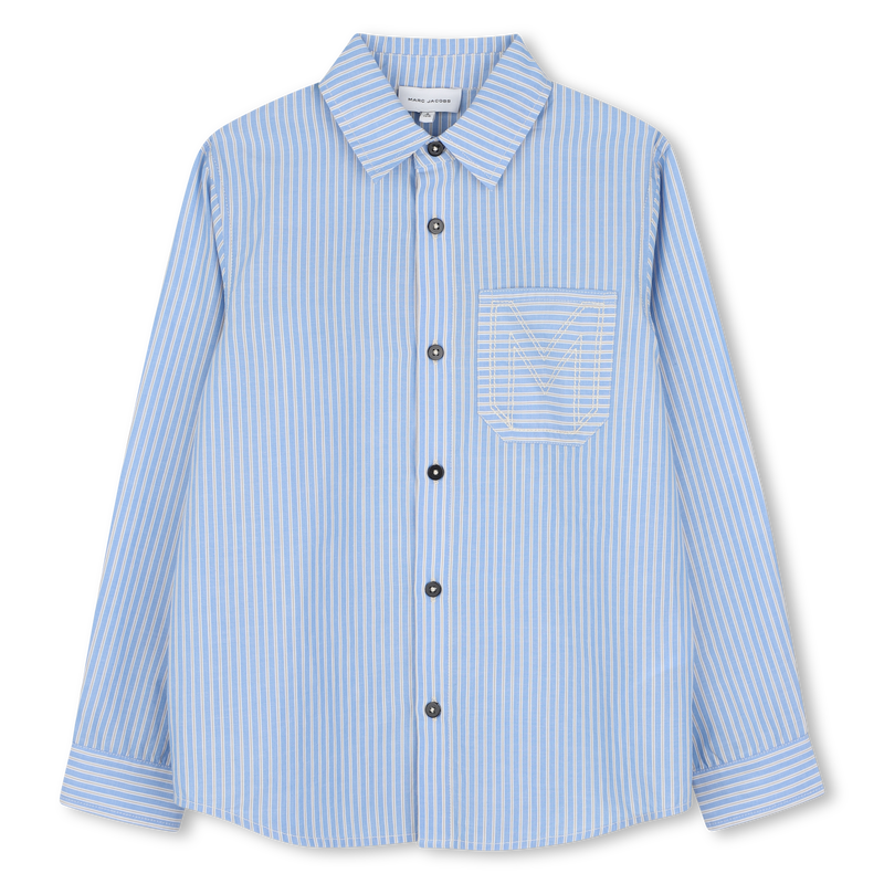 Camisa de listras finas MARC JACOBS 
                        MENINO