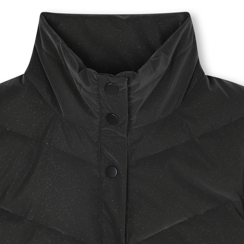 Casaco de penas com glitter sem mangas BILLIEBLUSH 
                        GIRL