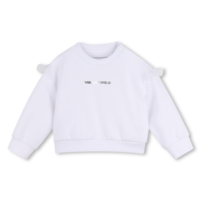 Conjunto de moletom e saia KARL LAGERFELD KIDS 
                        MENINA