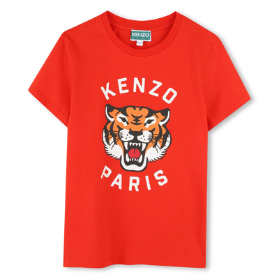 T-shirt de mangas curtas KENZO KIDS MENINA