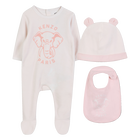 Pijama + chap&eacute;u + conjunto babador KENZO KIDS 
                    UNISSEXO