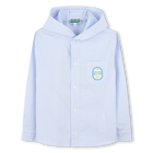 Camisa com capuz e estampados KENZO KIDS 
                    BOY