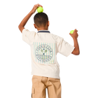 Camisa polo de manga curta KIDS AROUND 
                    BOY