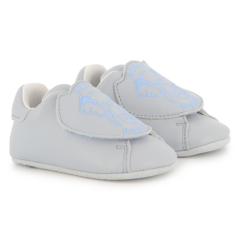 Sapatinhos de bebé em pele bovina KENZO KIDS 
                    UNISEX