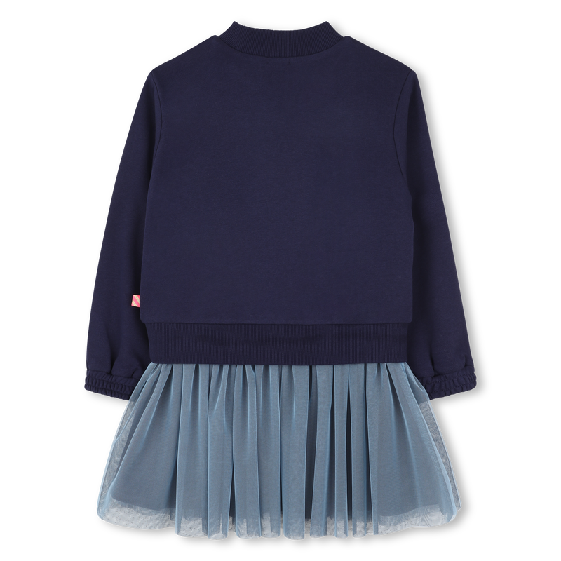Vestido bimaterial BILLIEBLUSH 
                    GIRL