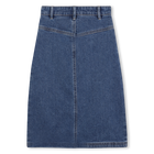 Saia midi reta DKNY 
                    GIRL