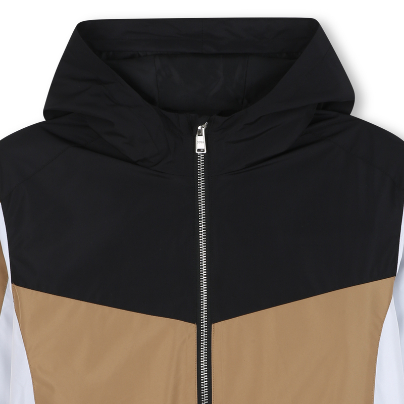 Blus&atilde;o com capuz BOSS 
                        BOY