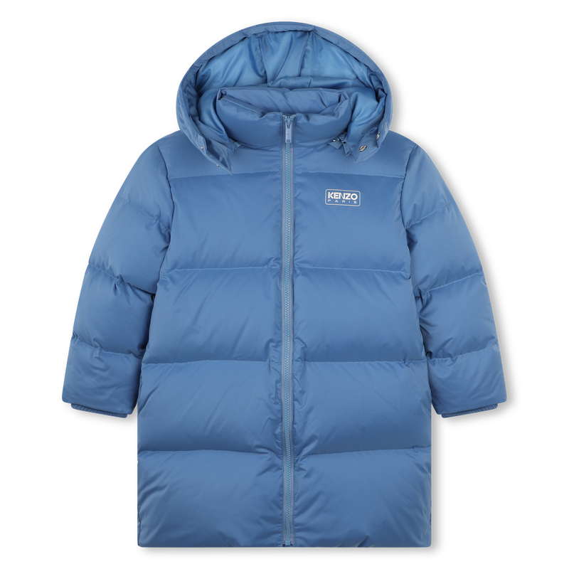 Hooded Water-Repellent Jacket KENZO KIDS 
                    UNISEX