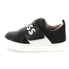 Sapatilhas de pele com velcro BOSS 
                    BOY