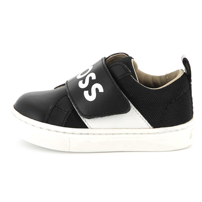 Sapatilhas de pele com velcro BOSS BOY