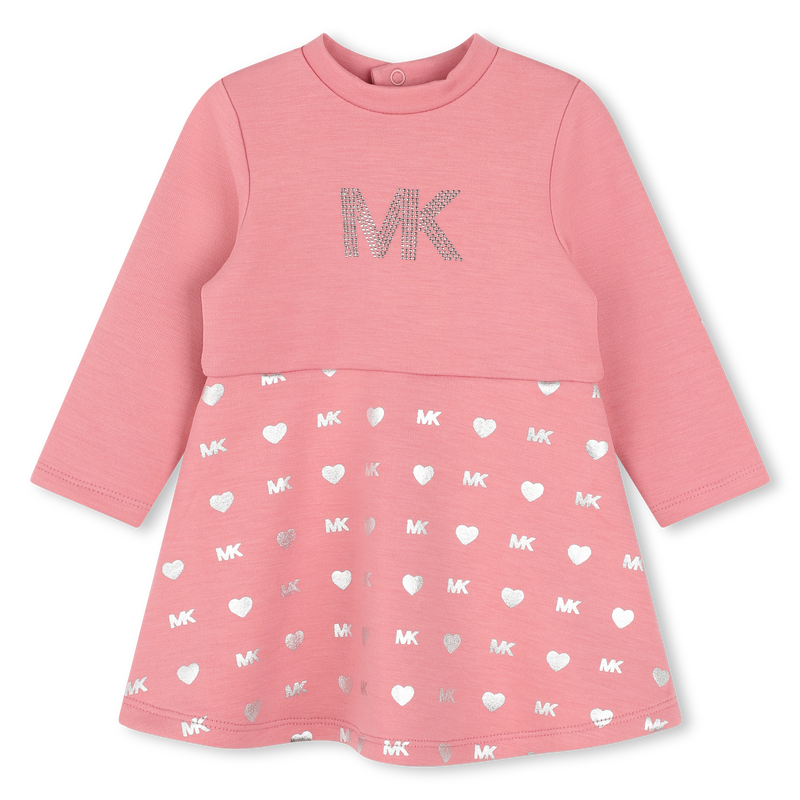 Vestido de manga comprida MICHAEL KORS 
                        GIRL