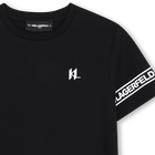 Camiseta de mangas curtas KARL LAGERFELD KIDS 
                    BOY