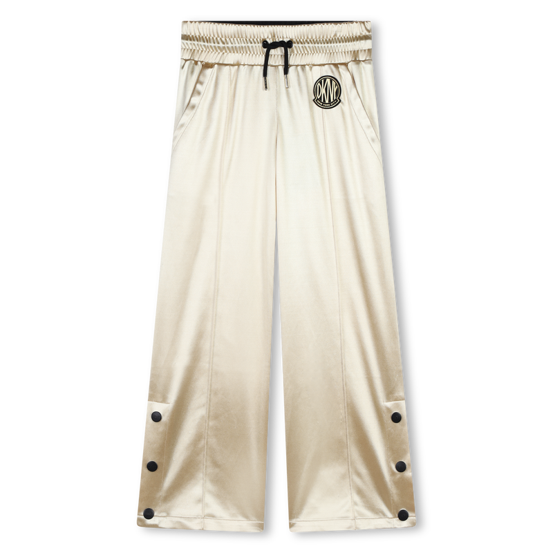 Cal&ccedil;as largas acetinadas DKNY 
                        GIRL