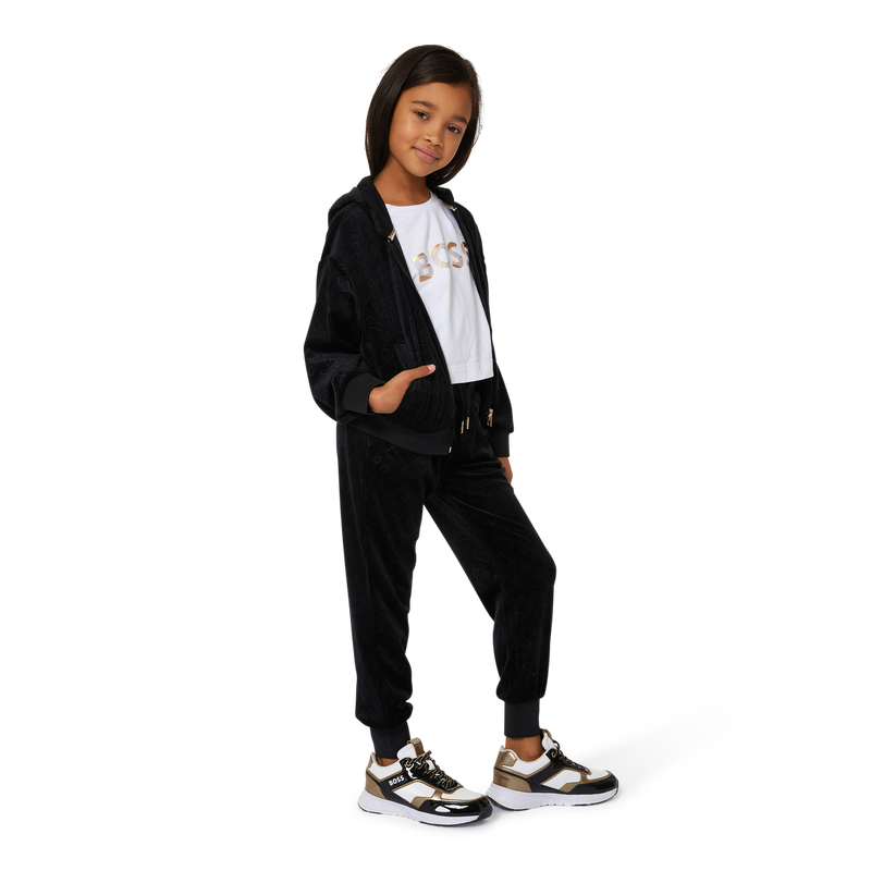 Short-sleeved cotton t-shirt BOSS 
                    GIRL