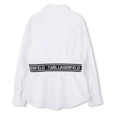 Camisa de manga comprida KARL LAGERFELD KIDS GIRL