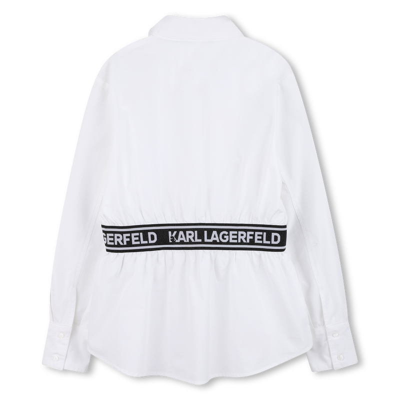 Camisa de manga comprida KARL LAGERFELD KIDS 
                    GIRL