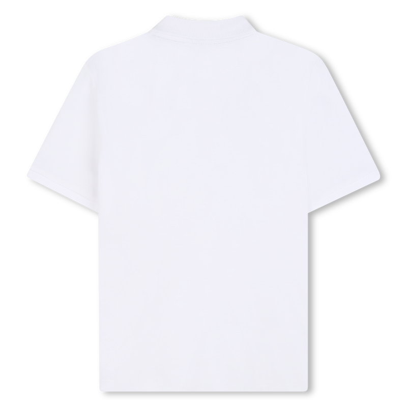 Polo corte direito com faixas BOSS 
                        BOY