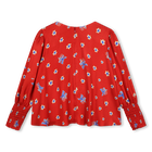 Blusa fluida estampada KENZO KIDS 
                    GIRL