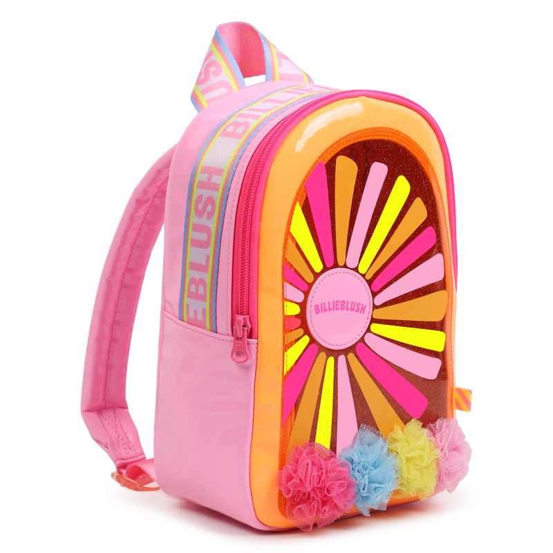 Small backpack with pompoms BILLIEBLUSH 
                    GIRL