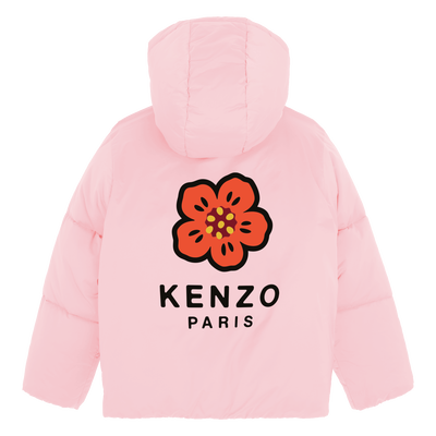 Casaco acolchoado com capuz KENZO KIDS UNISEX