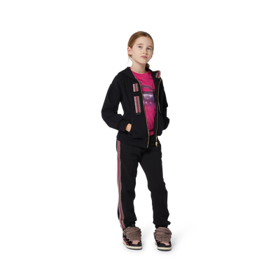 Sweatshirt com fecho e capuz LANVIN GIRL