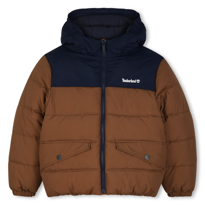 Casaco acolchoado bicolor TIMBERLAND 
                        BOY