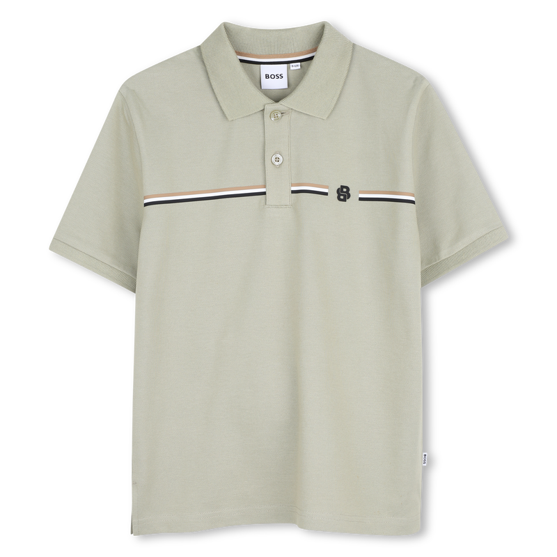 Polo de manga curta BOSS 
                        BOY