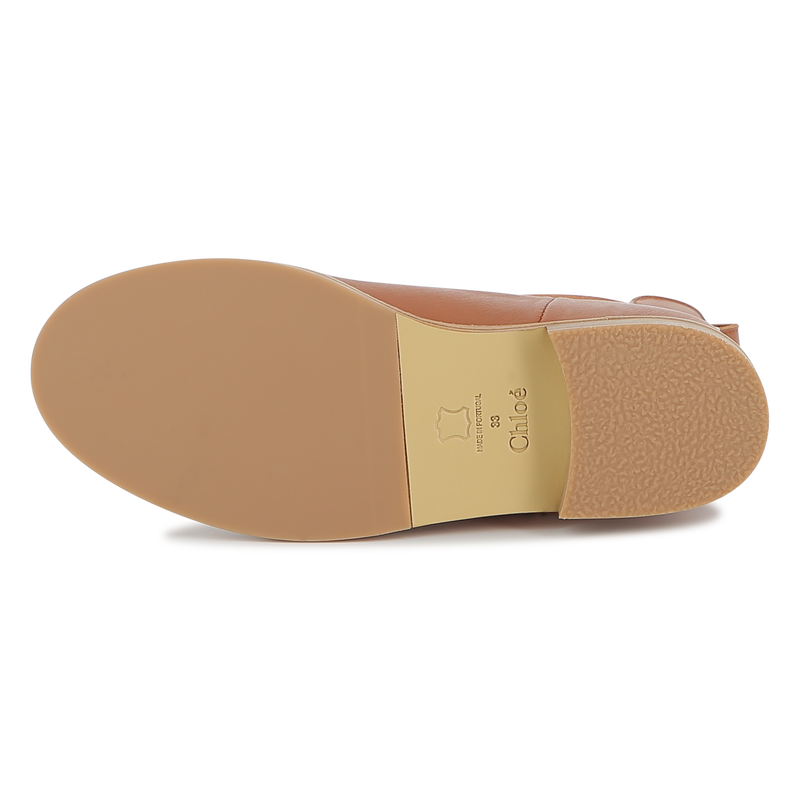 Botas de couro CHLOE 
                    GIRL