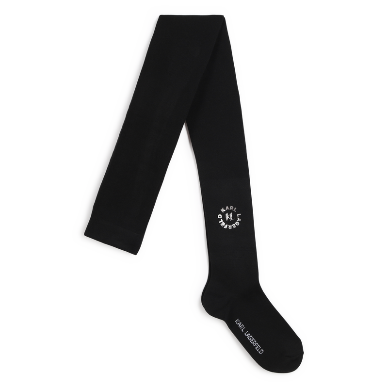 Knitted Tights KARL LAGERFELD KIDS 
                    GIRL