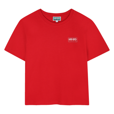 T-shirt de manga curta KENZO KIDS GIRL