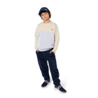 Moletom com gola redonda BOSS 
                    BOY