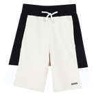 Bermudas de jogging tricolores BOSS 
                    BOY