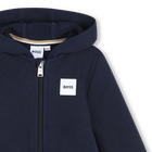 Camisola de jogging com fecho zip BOSS 
                    BOY