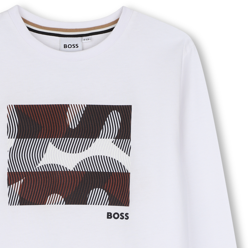 Camiseta de manga longa BOSS 
                        BOY