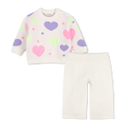 Conjunto de su&eacute;ter e cal&ccedil;a BILLIEBLUSH 
                    MENINA
